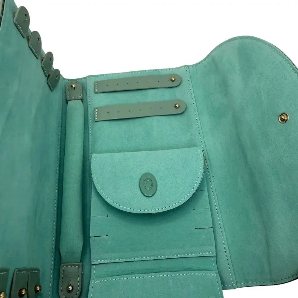 Aurate Jewelry Travel Pouch Vegan Leather - Picture 8 of 11